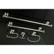 Kingston Brass 18"and 24"Towel Bar Bathroom Accessory Set, Brushed Nickel