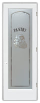 Pantry Door - Vino - Primed - 30" x 96" - Knob on Left - Pull Open