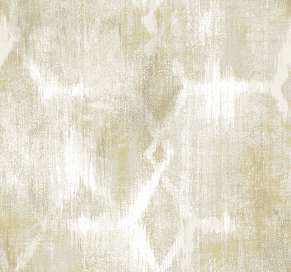 Perspective Mustard Abstract Geometric Wallpaper Bolt