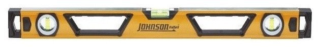 Johnson LevelÂ® 1741-2400 Aluminum Box Beam Level with SurroundViewÂ®, 24"