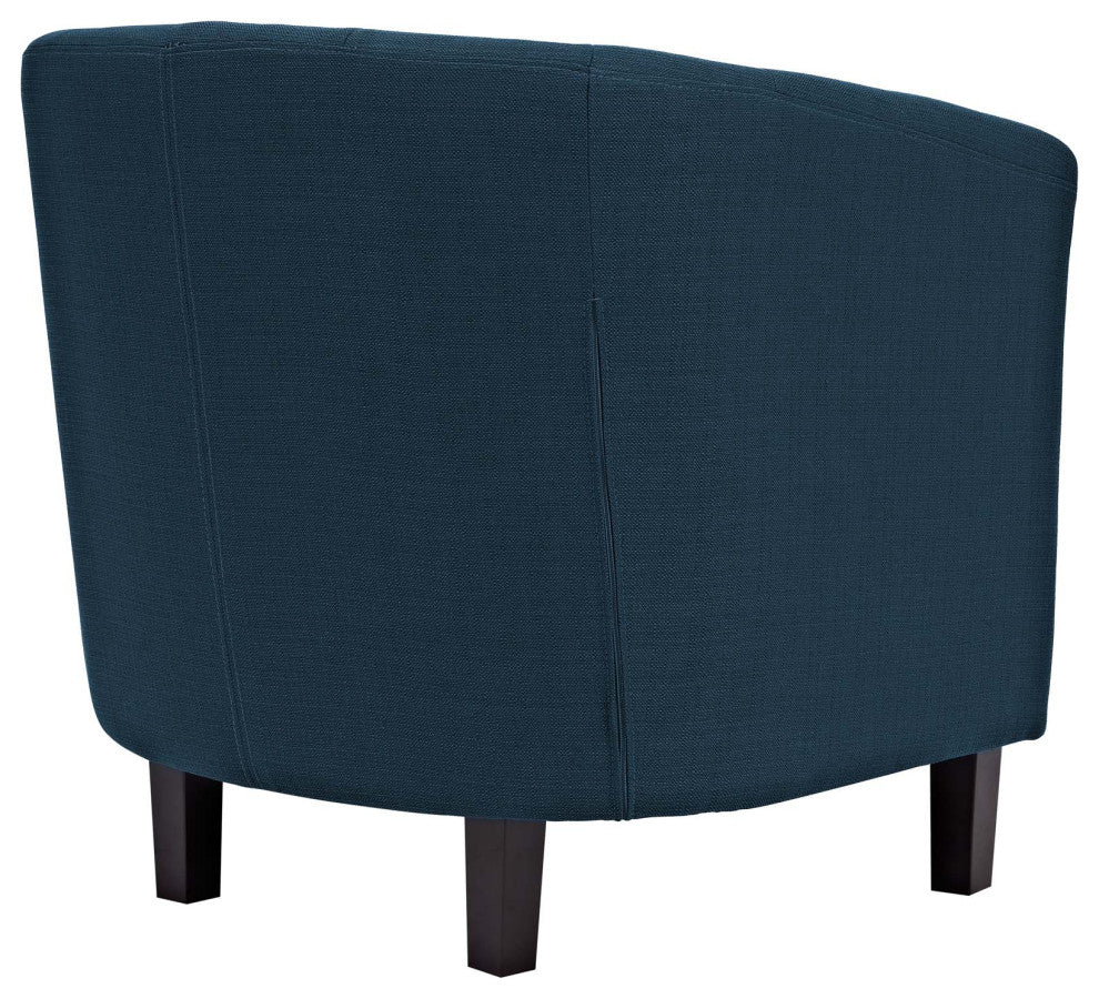 Prospect 2 Piece Upholstered Fabric Armchair Set, Azure
