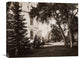 "Thurlow Lodge, Menlo Park, California - Lawn and House, 1874" Artwork
