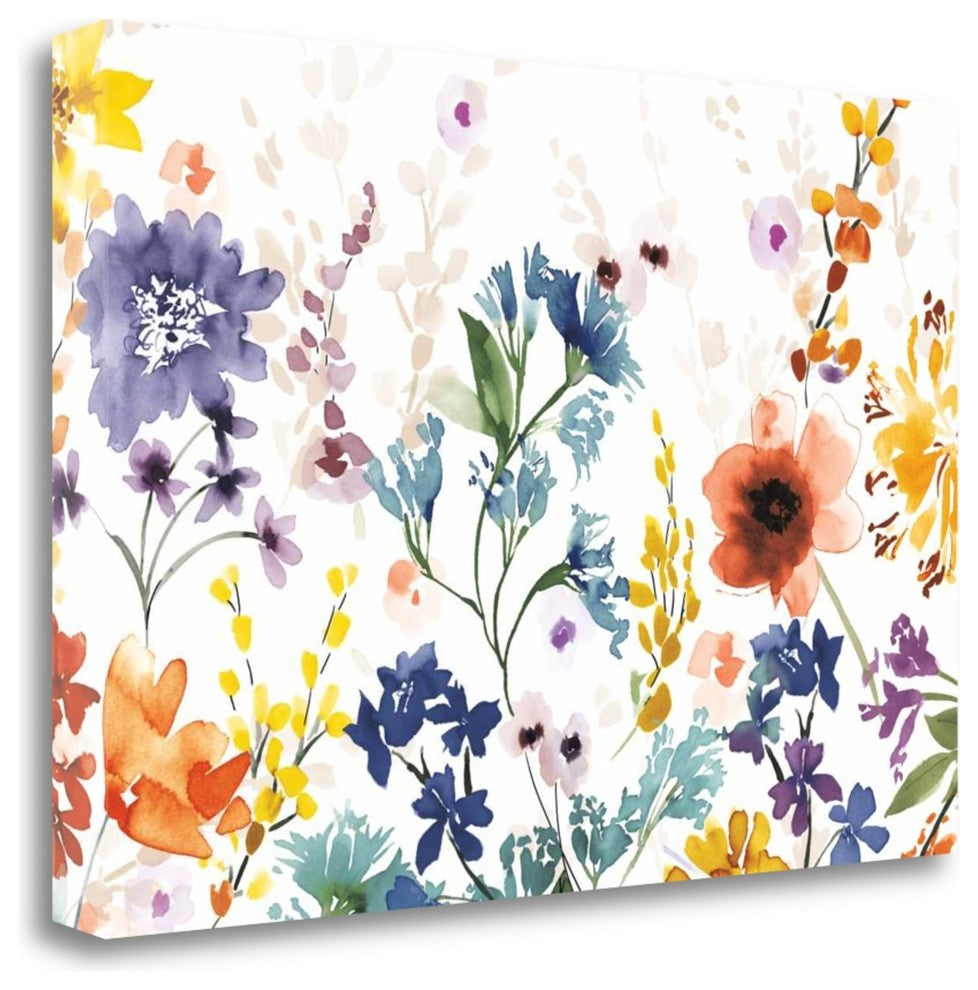 "Colors Of The Garden" By Wild Apple Portfolio, Giclee on Gallery Wrap Canvas
