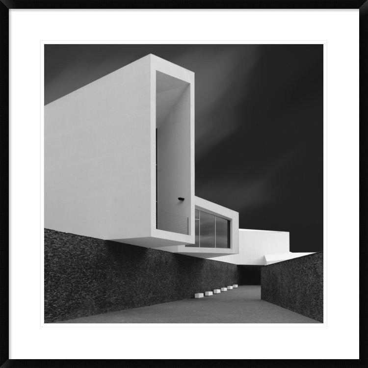 "White Walls" Framed Digital Print by Olavo Azevedo, 32"x32"