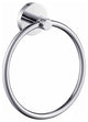 Circular Bathroom Towel Ring, Chrome