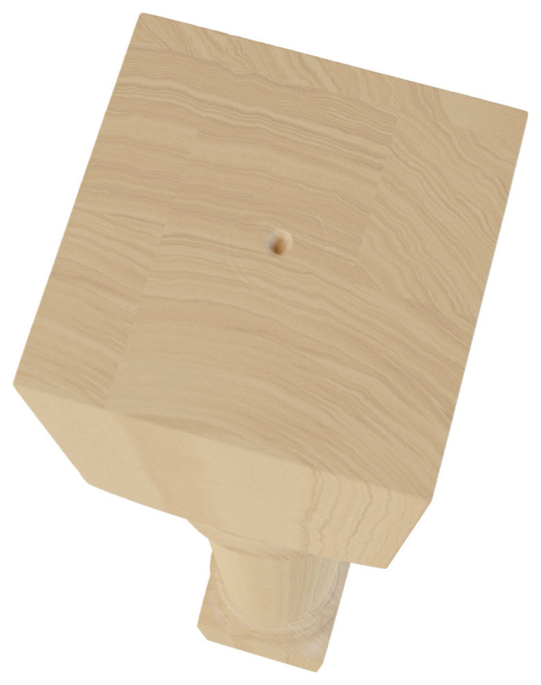 Traditional Cabinet Column (Top Block: 6 1/8", Bottom Block: 7 1/8"), Cherry