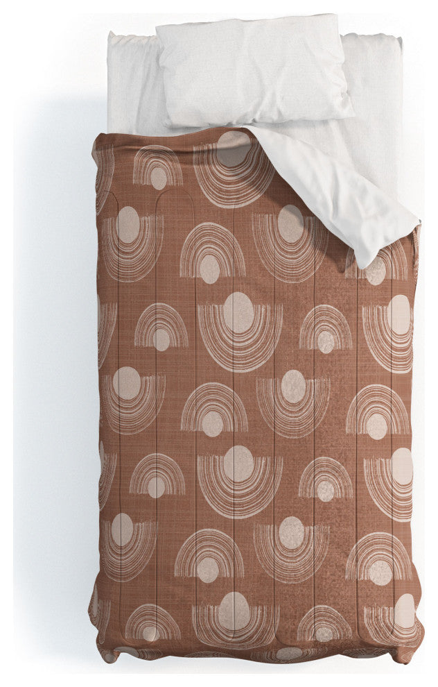 Deny Designs Emmie K Wabi Sabi Hygge Clay Comforter, Twin