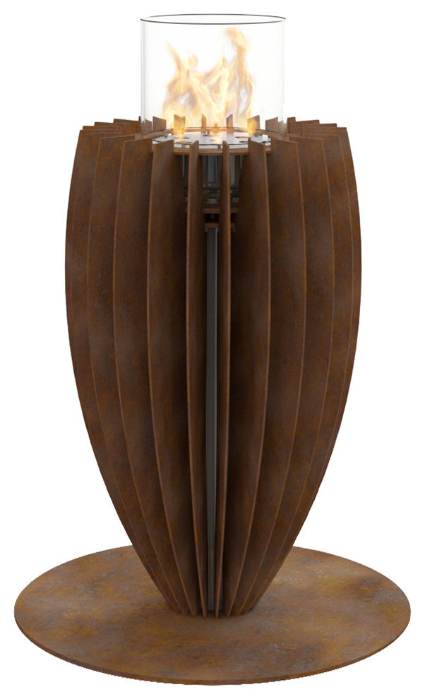 GlammFire Tuli Free-Standing Ethanol Fireplace