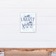 With Liberty and Justice For All 11x14 Canvas Wall Art