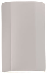 Ambiance Cylinder, Closed Top Wall Sconce, Matte White, Dedicated LED