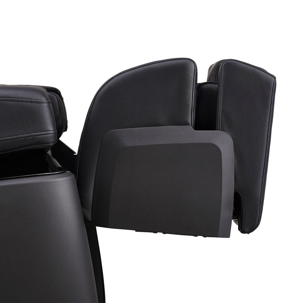 JP1100 - Luxury 4D Massage Chair | Zero Gravity Recline | Air Compression, Black