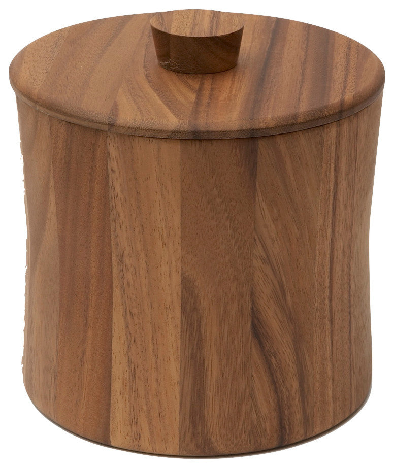 Acacia Wood Ice Bucket