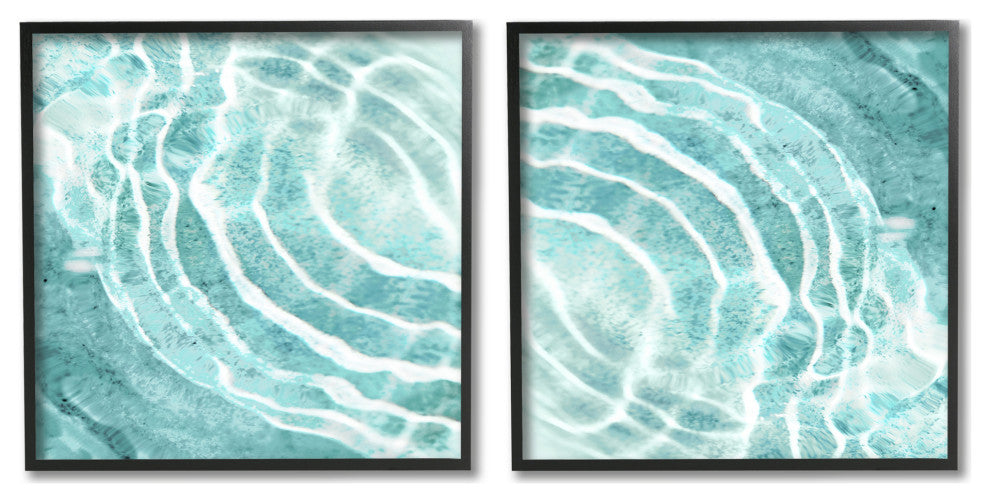Calm Blue Water Ripples Clear Tropical Lake,17 x 17