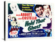 "Abbott & Costello - Hold That Ghost" Canvas Giclee, 30"x24"