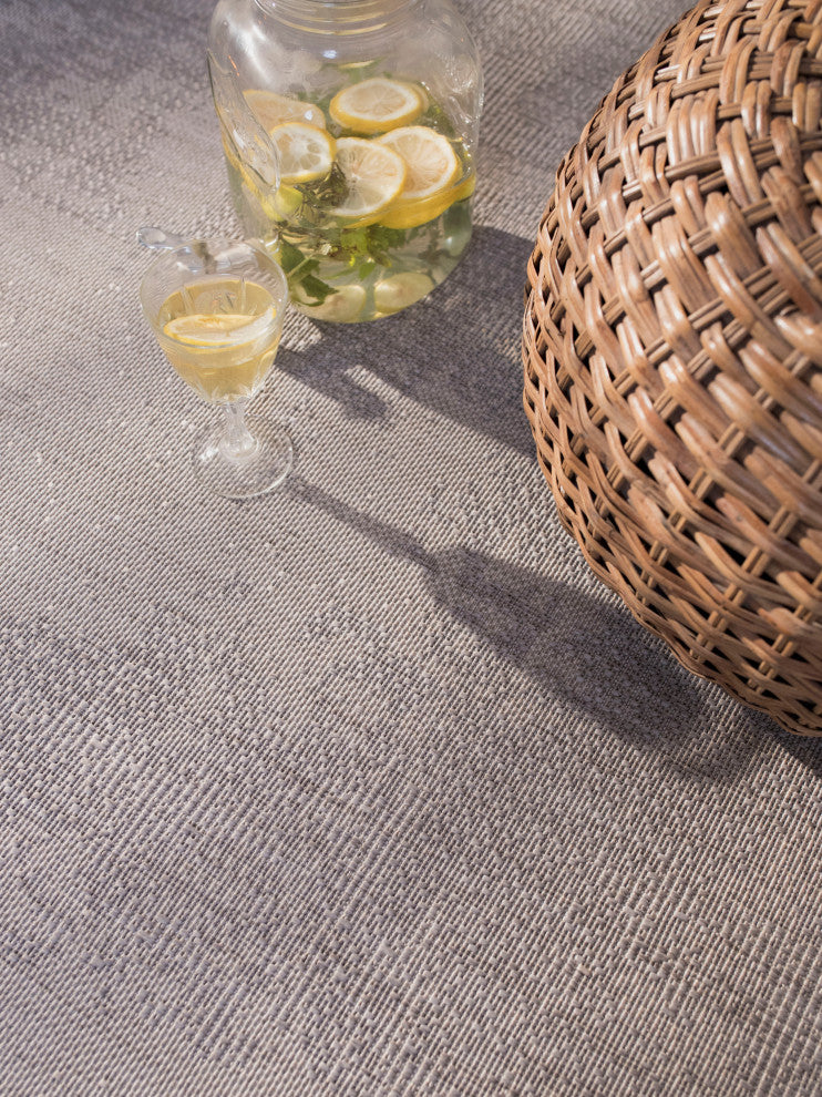 Outdoor Collection Vintage Rug - Bohemian Rug, Dove, 7'10"x10'
