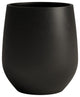 DTY Signature Mount Wilson 1-piece Fiberstone Tapered Planter, Black, Medium
