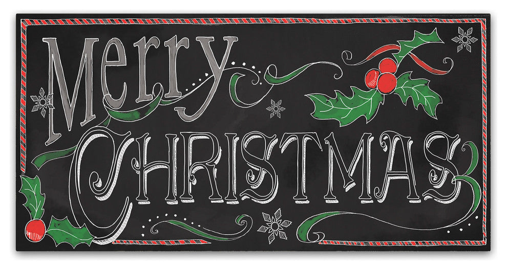 Fiona Stokes-Gilbert 'Chalk Merry' Canvas Art, 47 x 24