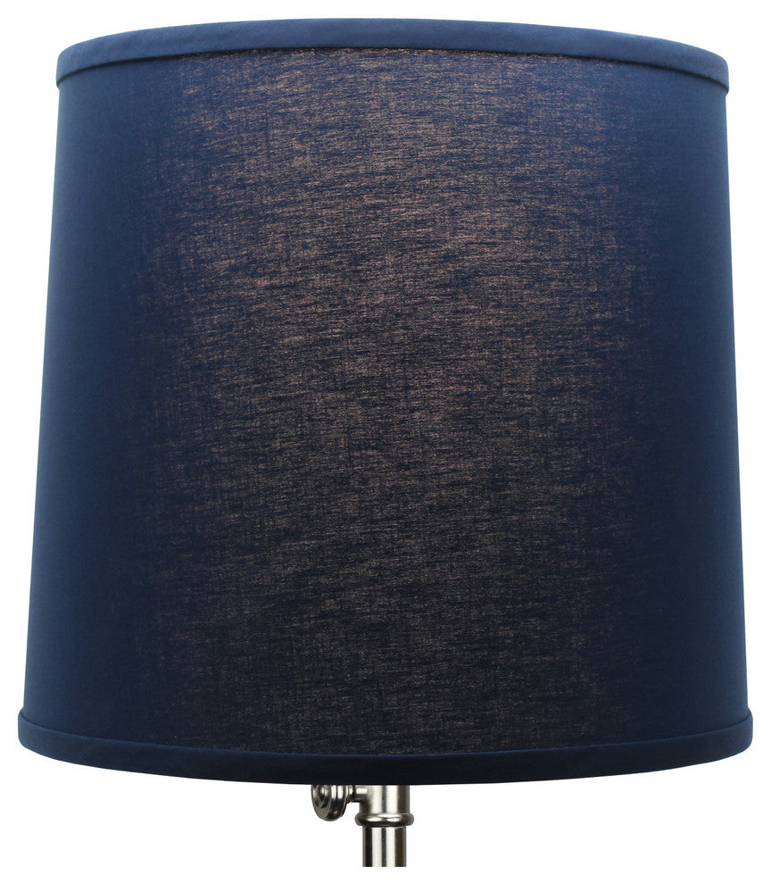 Fenchel Shades, 12"x13"x12" Spider Attachment Drum Lamp Shade, Linen
