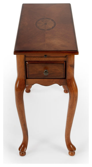 Croydon One Drawer with Pullout Side Table, Olive Ash