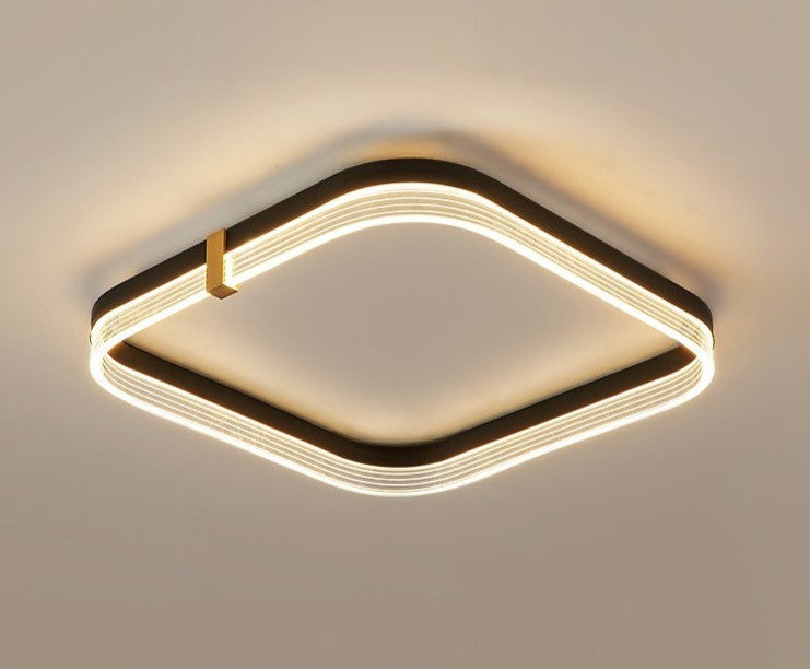 Walenstadt | Creative LED Square Shaped Minimalist Ceiling Lamp