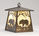 7.5W Bear at Dawn Hanging Wall Sconce