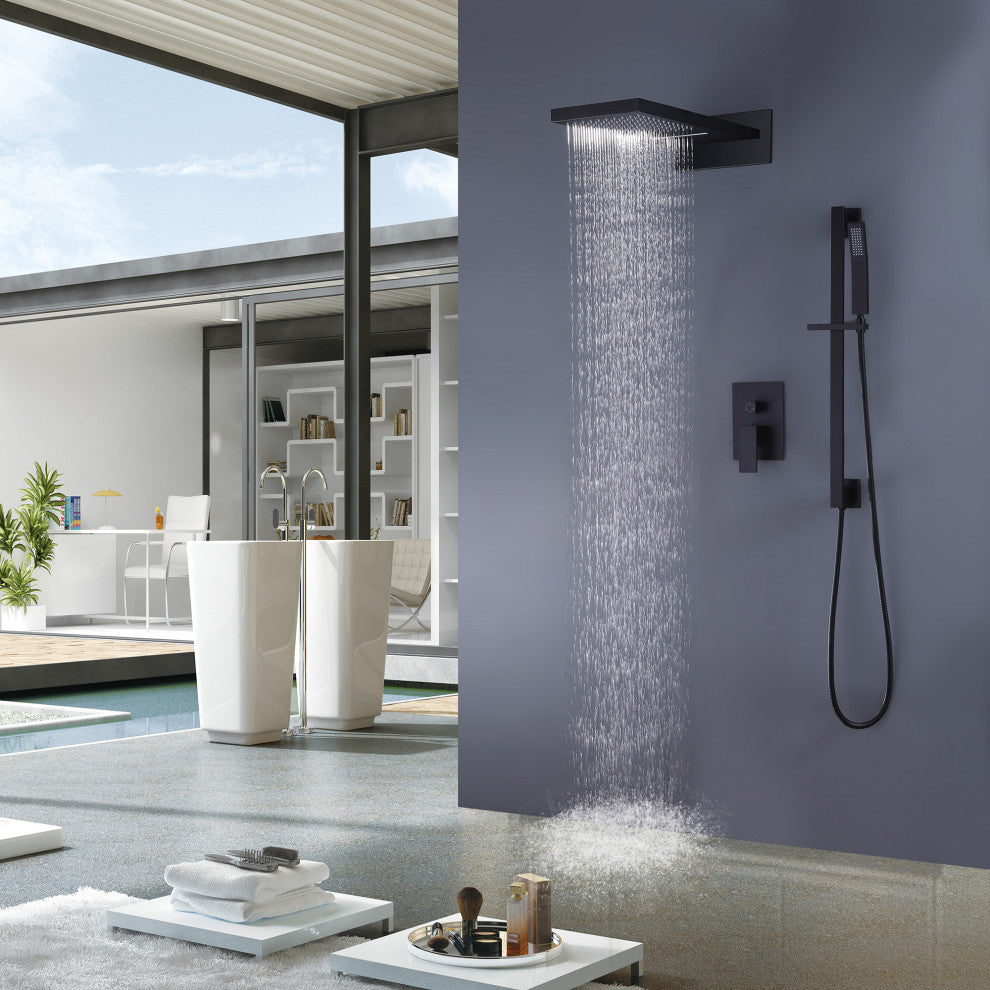 3 Function Pressure Balance Shower System with Handshower and Rough-in Valve