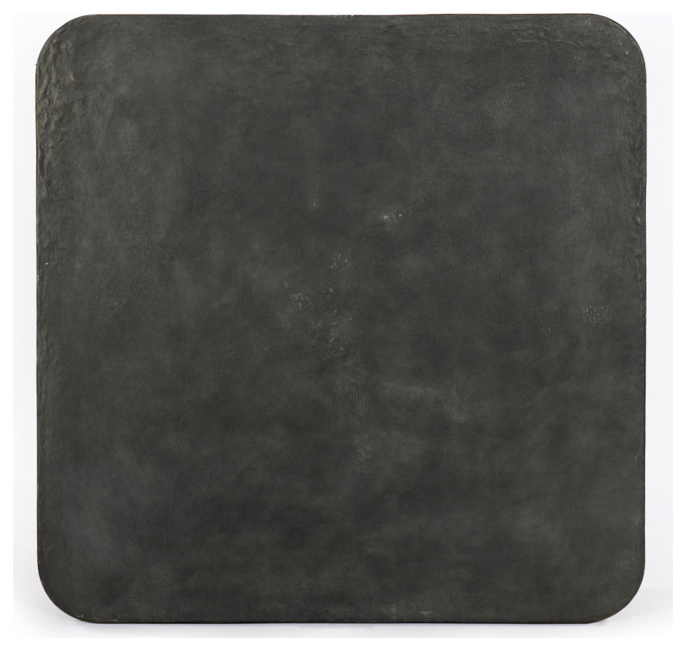 Basil Square Coffee Table-48"-Aged Grey