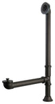 Vintage-Style Oil Rubbed Bronze Clawfoot Tub Waste and Overflow Drain- 20 Gauge
