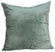 22" X 7" X 22" Transitional Sea Foam Solid Pillow Cover With Down Insert
