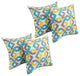 17" Square Polyester Outdoor Throw Pillows, Set of 4, Rieser Sterling