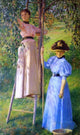 Joseph DeCamp The Pear Orchard Wall Decal
