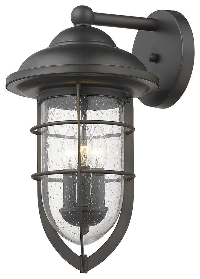 Dylan 3-Light Oil-Rubbed Bronze Wall Light