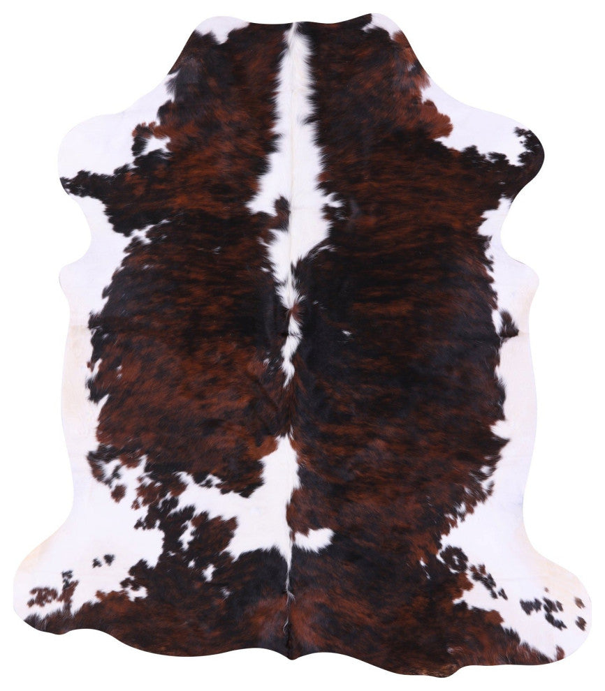 6' 9" X 6' 1" Natural Cowhide Rug C2422