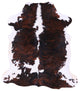 6' 9" X 6' 1" Natural Cowhide Rug C2422