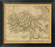 "Asia Minor, 1812" Framed Canvas Giclee by Aaron Arrowsmith, 26"x22"