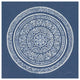 "Circle Designs I" Digital Paper Print by Kathrine Lovell, 20"x20"