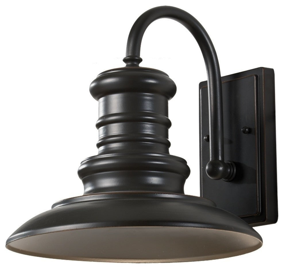 1-Light Outdoor Lantern, Restoration Bronze