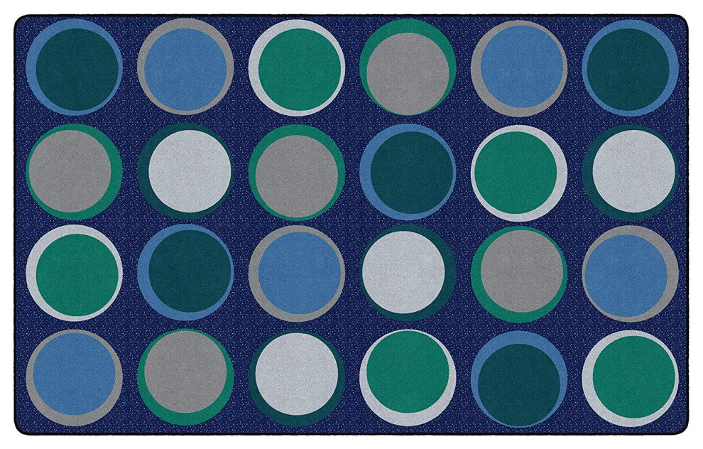 Flagship Carpets VA1827-44FS 7'6"X12' Sitting Spots Cool Educational Rug