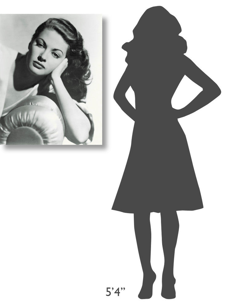 "Promotional Still - Yvonne De Carlo" Canvas Giclee, 23"x30"