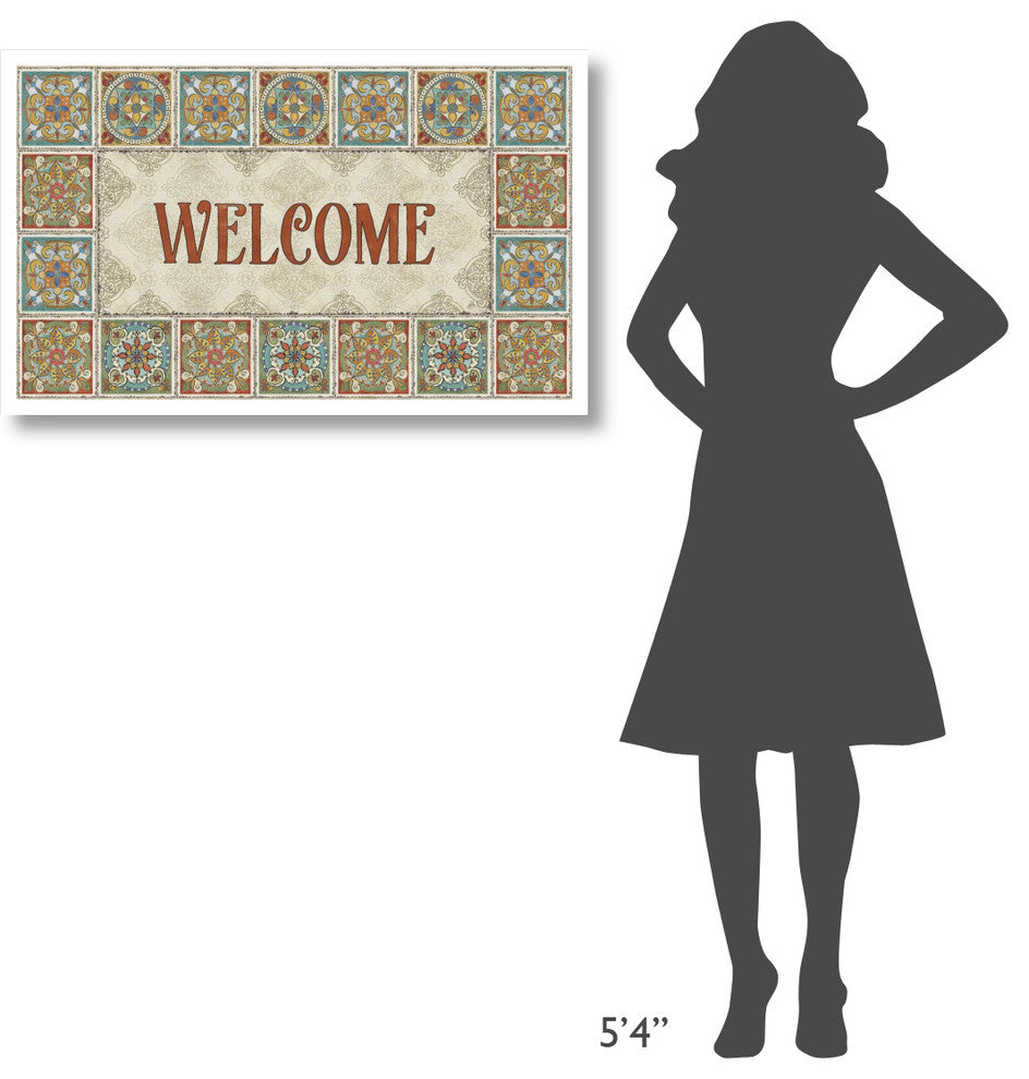 "Mediterranean Flair XIX" Digital Paper Print by Daphne Brissonnet, 38"x24"