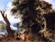 Abraham Govaerts Landscape With Diana Receiving the Head of a Boar Wall Decal