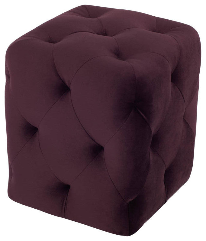 Tufty Mulberry Fabric Sofa Ottoman, HGSC428