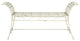 Safavieh Hadley Indoor-Outdoor Bench, Antique White