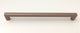 Rose Gold Square Bar Pull Cabinet Handle Stainless 1/2" Thickness Lifetime Warra, 10" Center to Center