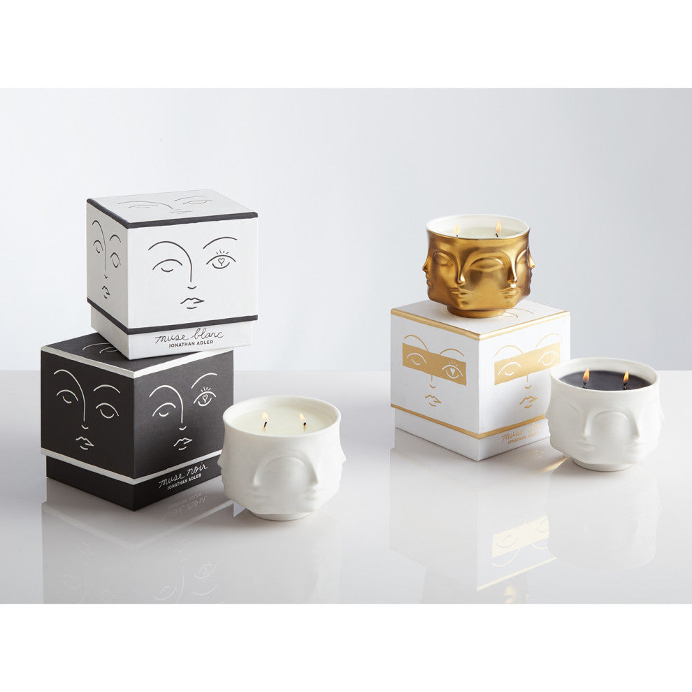 Muse Candle, Blanc