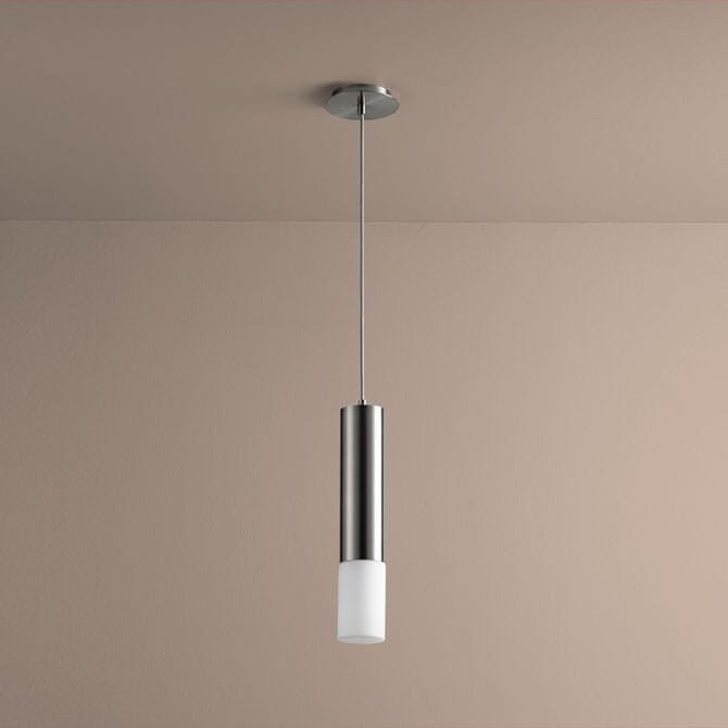 Opus Pendant Light in Satin Nickel