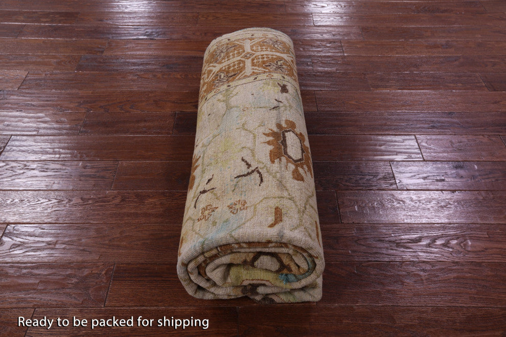 6' 3" X 8' 10" Full Pile Overdyed Hand Knotted Wool Rug - WR1201