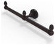 Dottingham 2 Arm Guest Towel Holder, Venetian Bronze