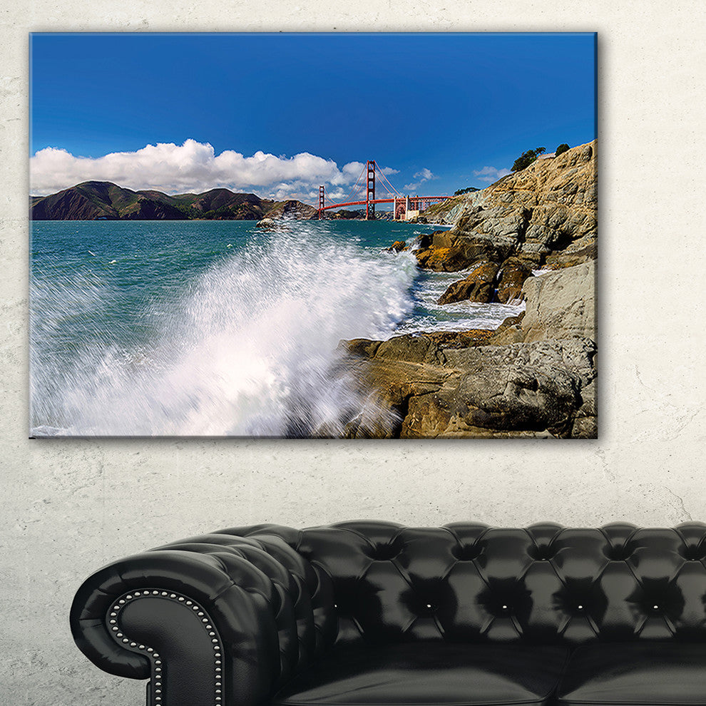 "Golden Gate Bridge in San Francisco" Canvas Print