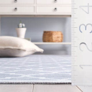 Safavieh Arizona Machine-Washable Collection ARZ172 Rug, Grey/Ivory, 2'6"x8'